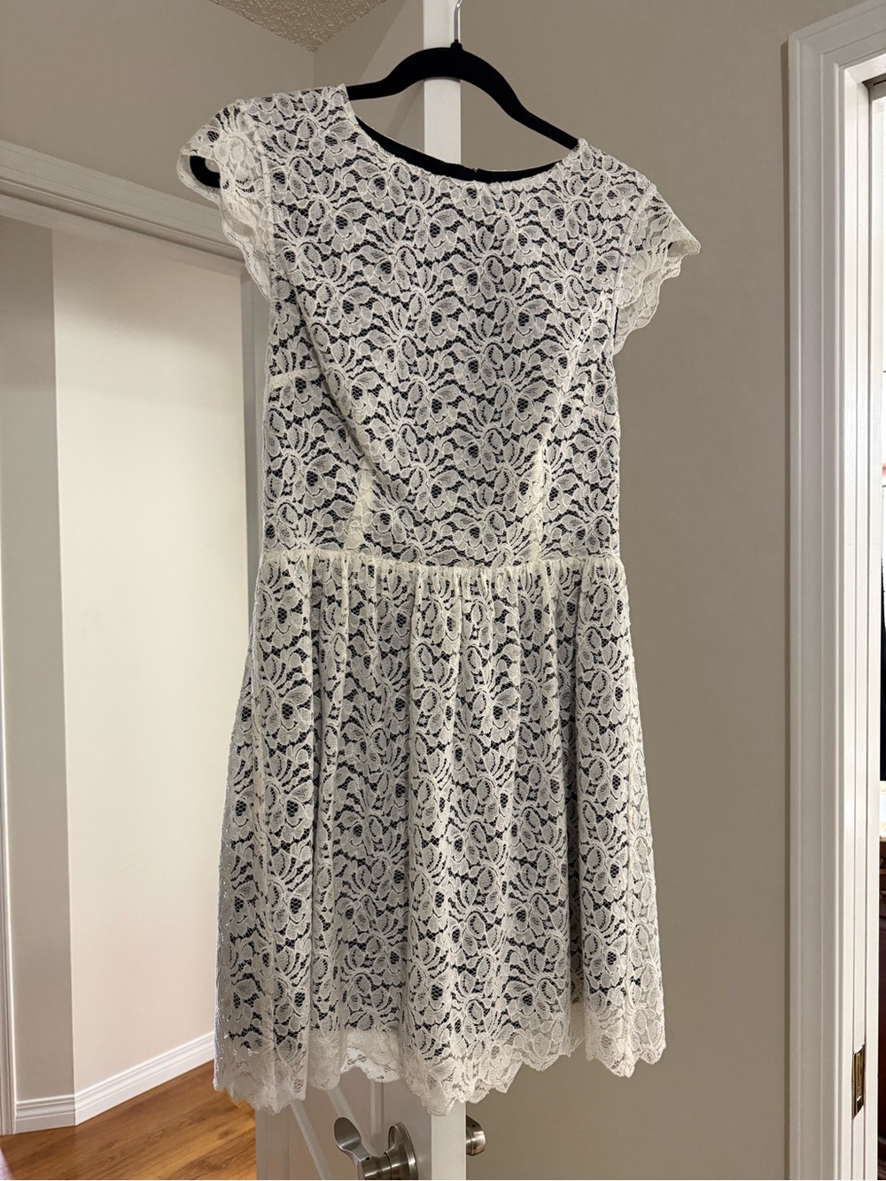 Talula White Lace Midi Dress